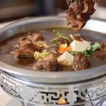 Braised Lamb Ribs in Flaming Pot - Z & Y Restaurant, Chinatown - San Francisco
