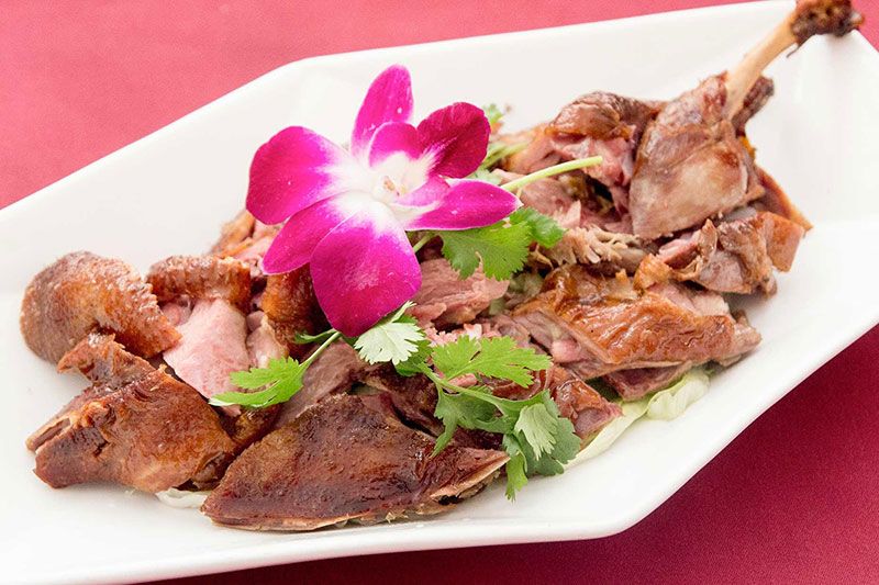 Tea-Smoked Duck - Z & Y Restaurant, Chinatown - San Francisco