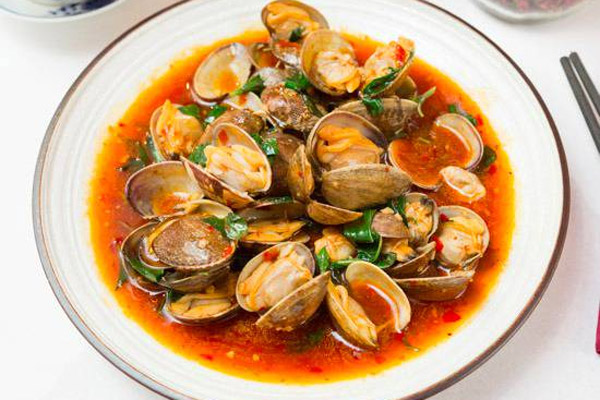 Spicy Clams - Z & Y Restaurant, Chinatown - San Francisco