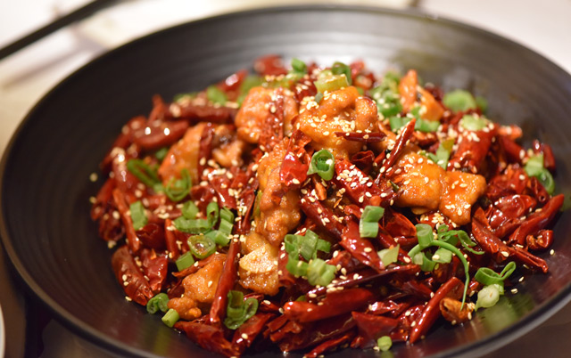 Chicken w/ Explosive Chili Pepper - Z & Y Restaurant, Chinatown - San Francisco