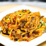 Shredded Pork with Garlic Sauce - Z & Y Restaurant, Chinatown - San Francisco