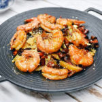 Spicy Prawns in Clay Pot - Z & Y Restaurant, Chinatown - San Francisco