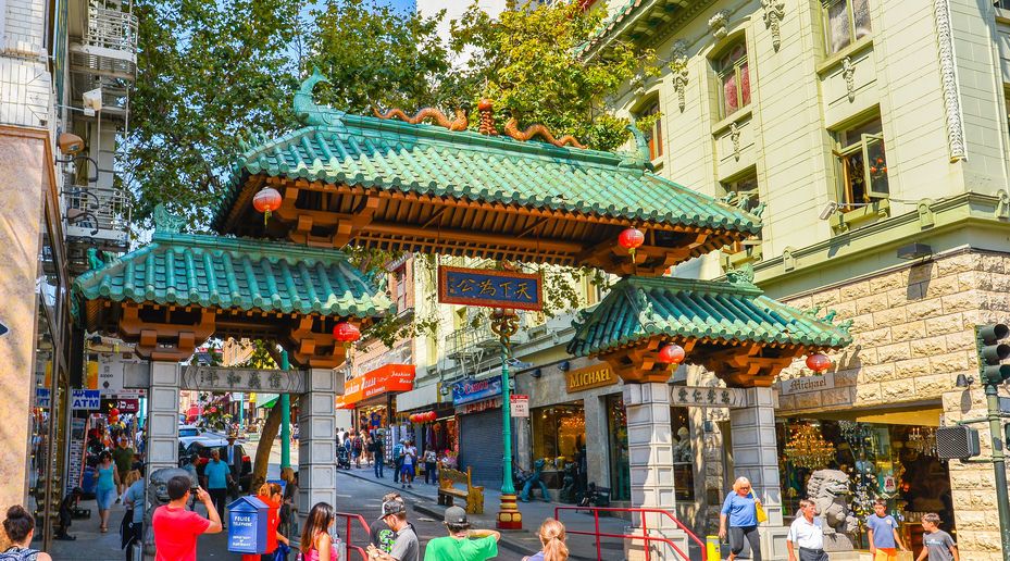 Dragon Gate, Chinatown, San Francisco