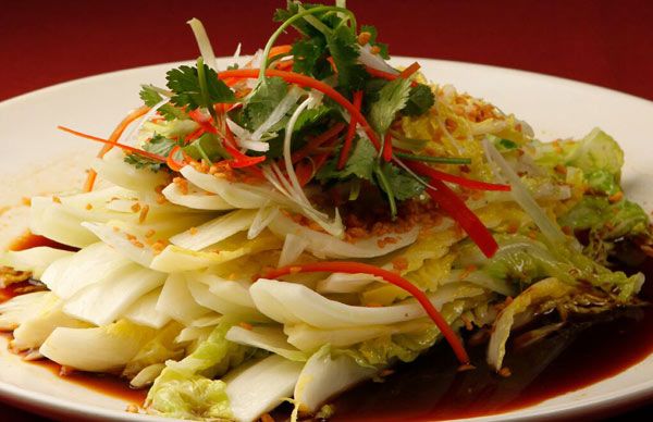 Steamed Napa Cabbage w/ Garlic - Chef's Specialty - Z & Y Restaurant, Chinatown - San Francisco