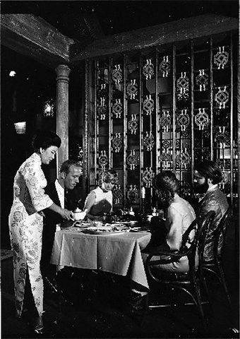 Cecilia Chiang at the Mandarin Restaurant in San Francisco, a pioneer of Regional Chinese cuisine