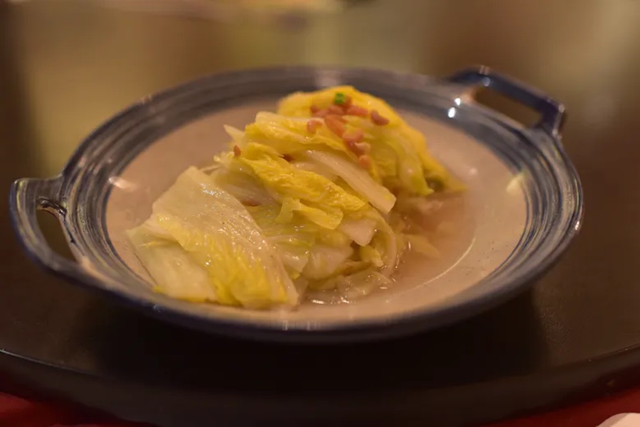Napa Cabbage w/ Dry Shrimps - Z & Y Restaurant, Chinatown - San Francisco