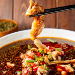 Frog w/ Flaming Chili Oil - Z & Y Restaurant, Chinatown - San Francisco