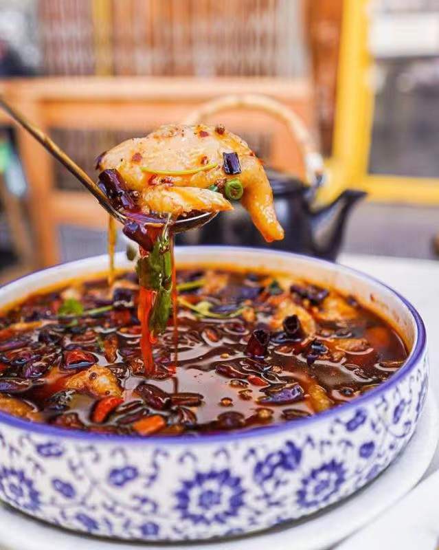 House Special Fresh Fish Filet Boiled in House Spicy Sauce - Chef's Specialty - Z & Y Restaurant