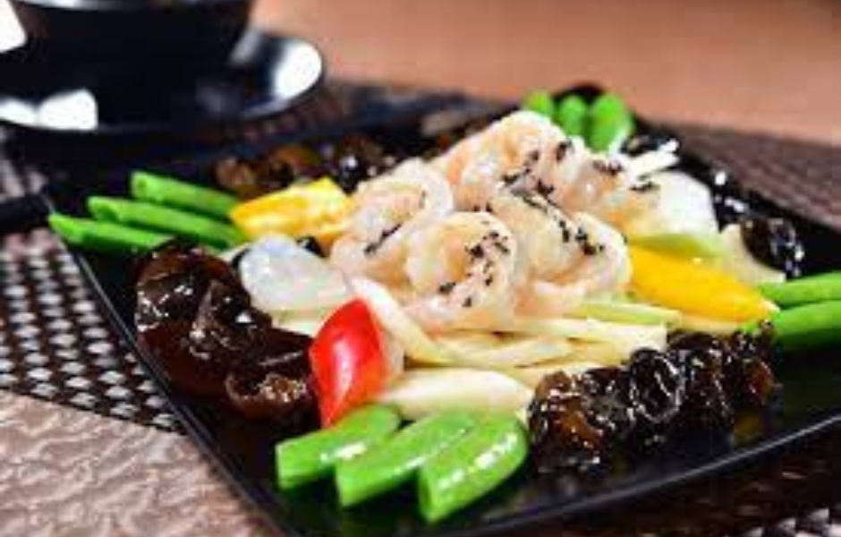 Fried Shrimp with Black Truffle - Sea Food - Z & Y Restaurant, Chinatown - San Francisco
