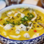 Boiled Fish with Green Peppercorns - Hot & Spicy - Z & Y Restaurant, Chinatown - San Francisco