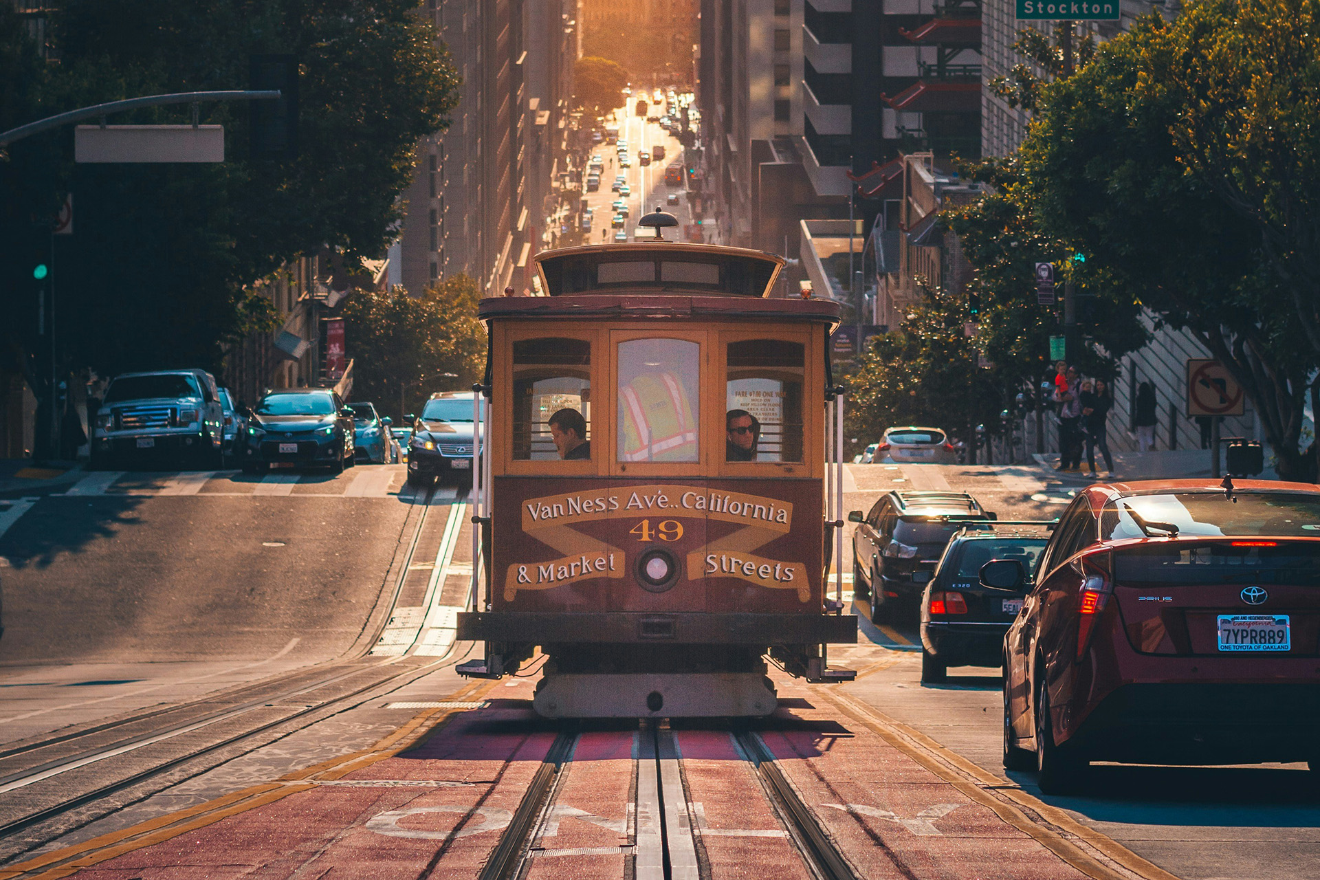 Street Car - Z & Y Restaurant, San Francisco