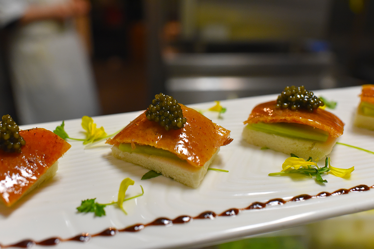 Z&Y Peking Duck with Caviar